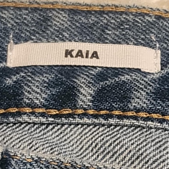 MANGO DENIM MNG KAIA High-rise Wideleg 100% Cotton Women's Jean Sz. 12x32 EUC** - Picture 2 of 11